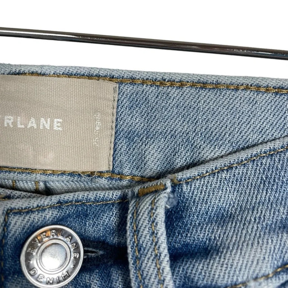 Everlane Women’s High Rise Straight Leg Jeans in Light Wash Size 25 - Picture 5 of 11